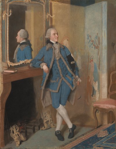Porträt von John, Lord Mountstuart, später 4. Earl und 1. Marquess von Bute von Jean Étienne Liotard